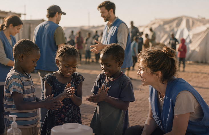 Humanitärer Einsatz